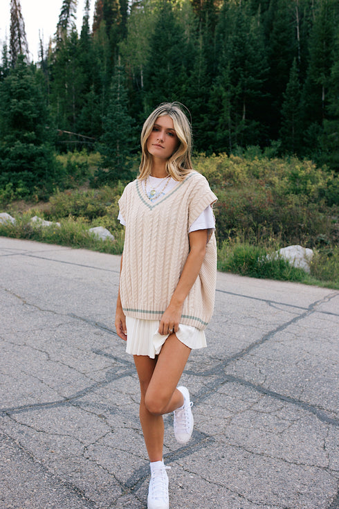 Cloud Nine Knit Vest *RESTOCKED*