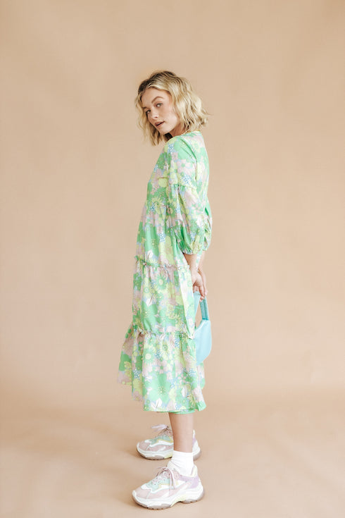 Secret Garden Midi Dress