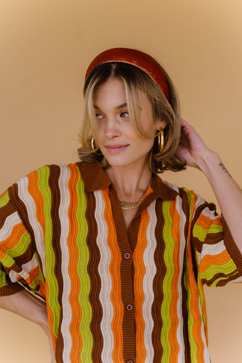 Vibe Check Knit Dress // Brown