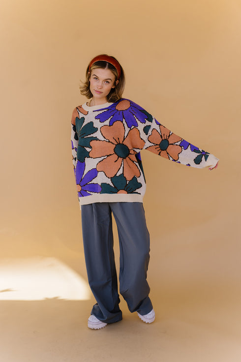 ILYSB Floral Sweater