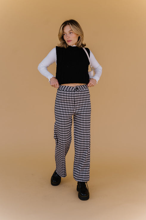 Fall Mood Checked Pant *SELL OUT RISK*