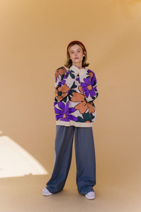 ILYSB Floral Sweater