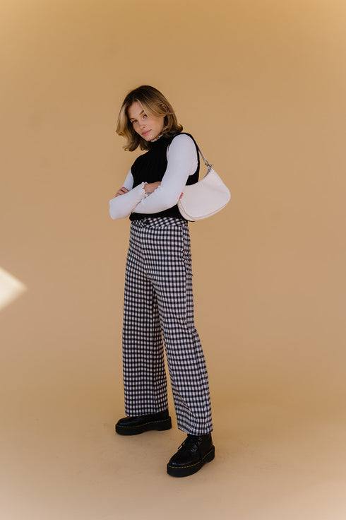 Fall Mood Checked Pant *SELL OUT RISK*
