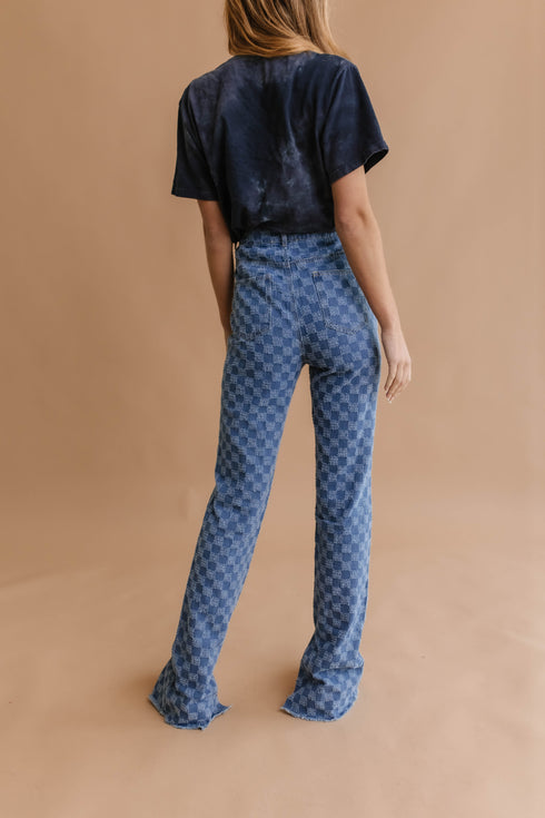 Checked Out Denim