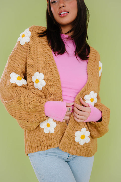 Daisy Baby Cardigan