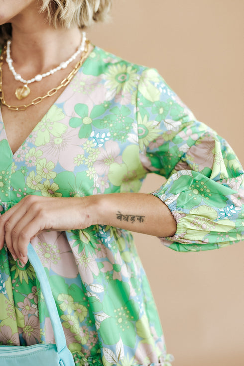 Secret Garden Midi Dress