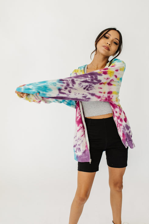 New Yorker Tie Dye Hoodie