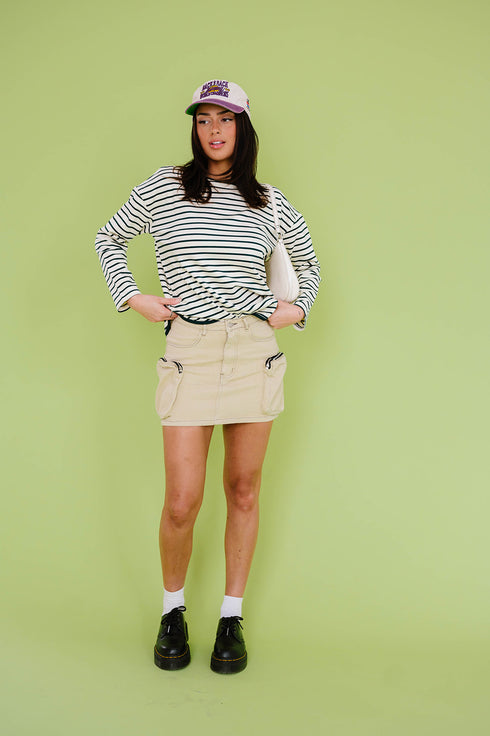 Film Moment Striped Tee