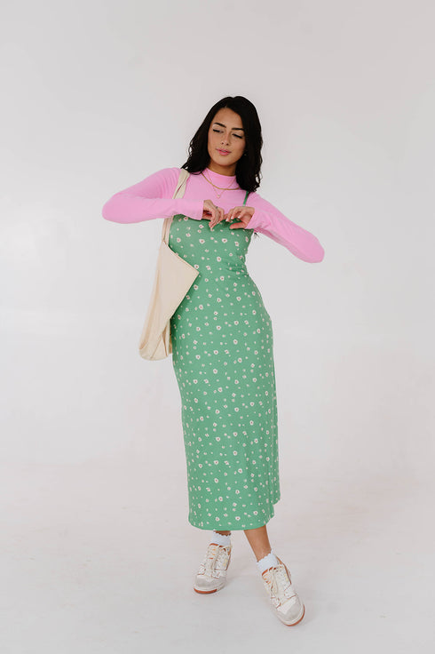 Hazy Daisy Midi Dress
