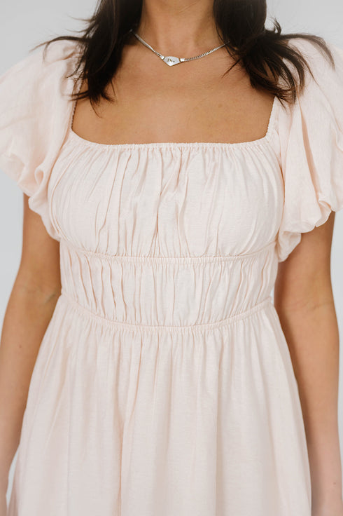 Sun Seeker Dress// Cream