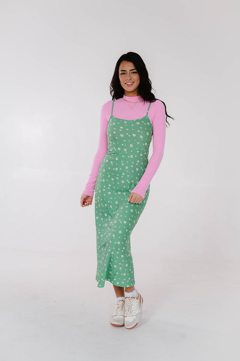 Hazy Daisy Midi Dress