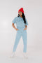 Kiss Cam Denim Jumpsuit