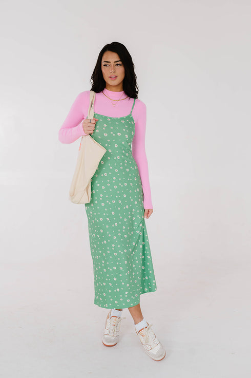 Hazy Daisy Midi Dress