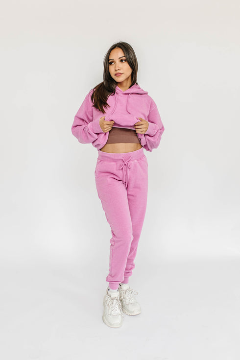 Crushed It Jogger // Orchid