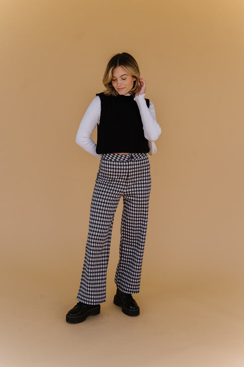 Fall Mood Checked Pant *SELL OUT RISK*