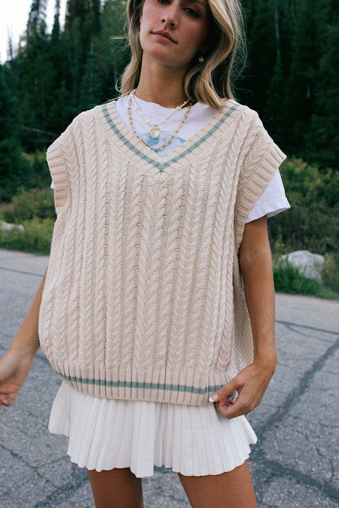 Cloud Nine Knit Vest *RESTOCKED*