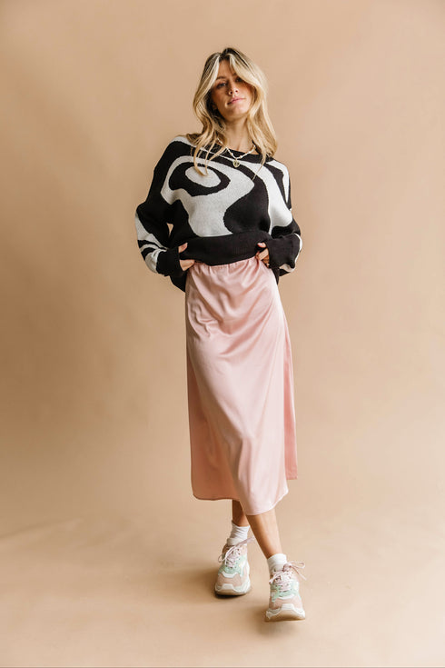 Modern Girl Satin Skirt