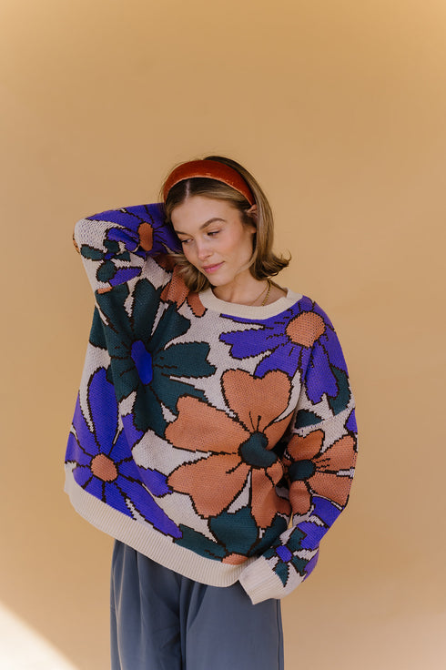 ILYSB Floral Sweater