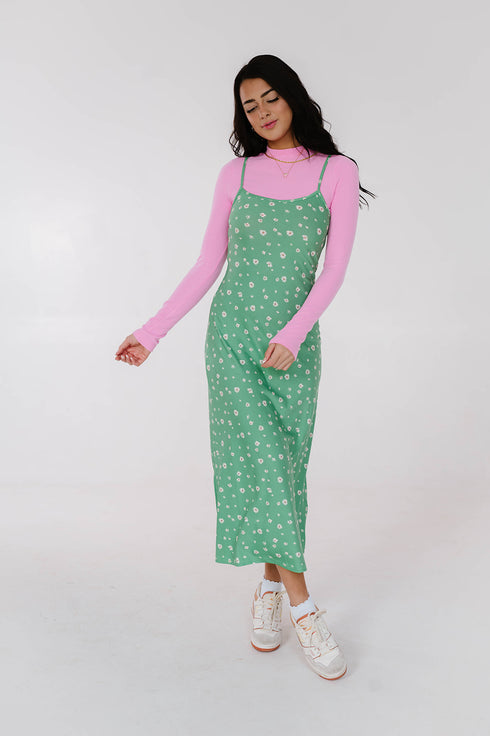 Hazy Daisy Midi Dress