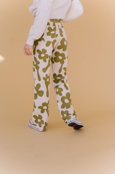 Floral Avenue Pants