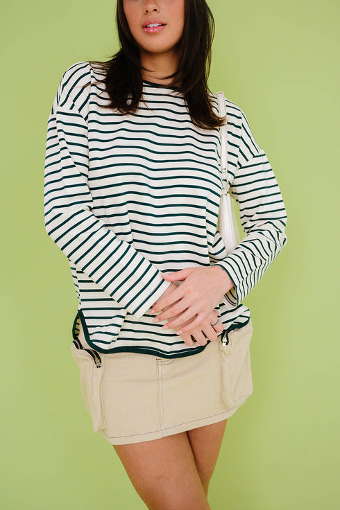 Film Moment Striped Tee