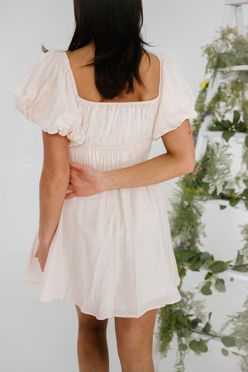 Sun Seeker Dress// Cream