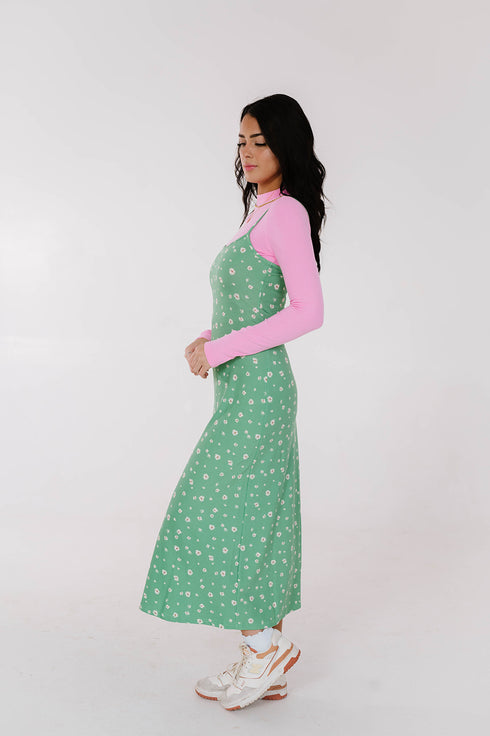 Hazy Daisy Midi Dress