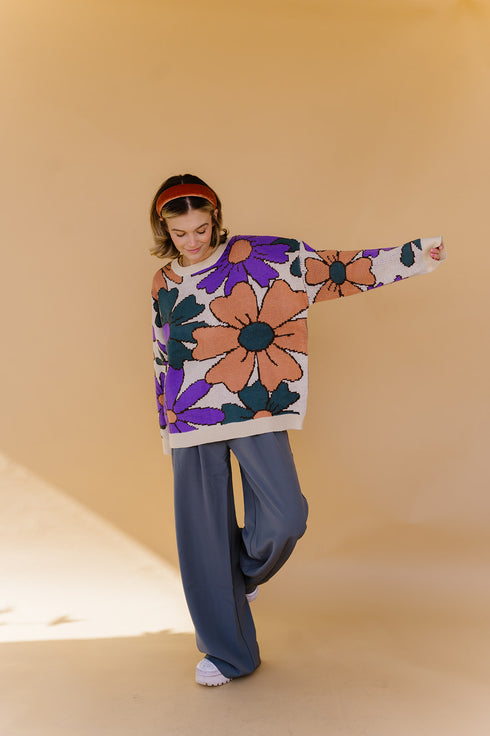 ILYSB Floral Sweater