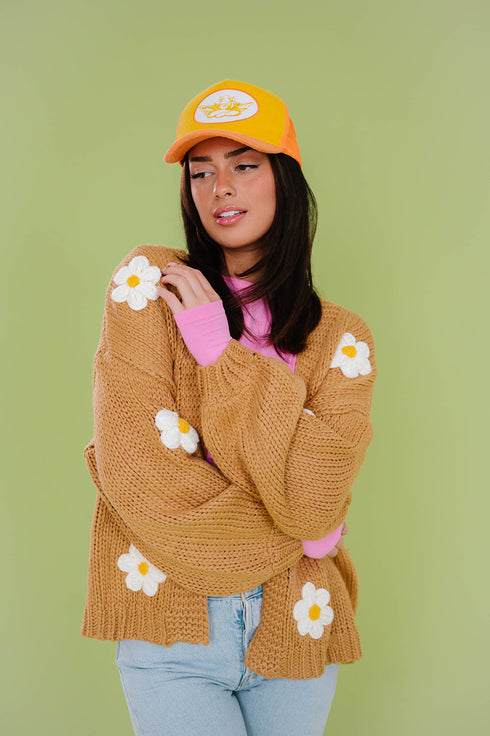 Daisy Baby Cardigan