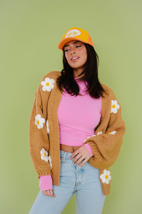 Daisy Baby Cardigan