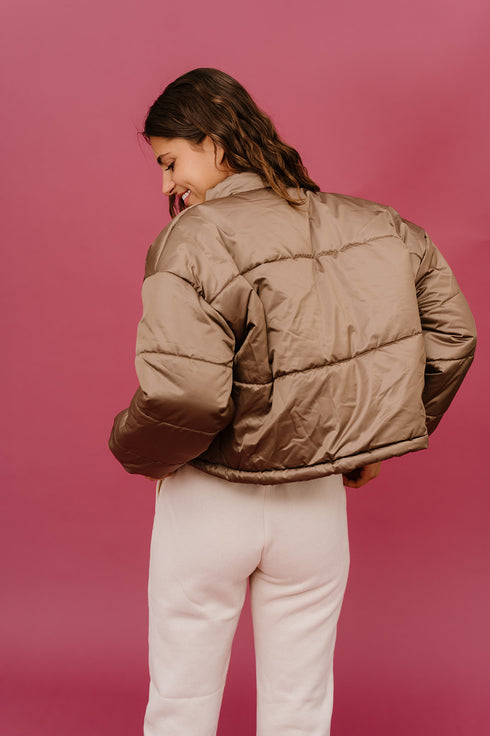 SoHo Puffer// Chocolate