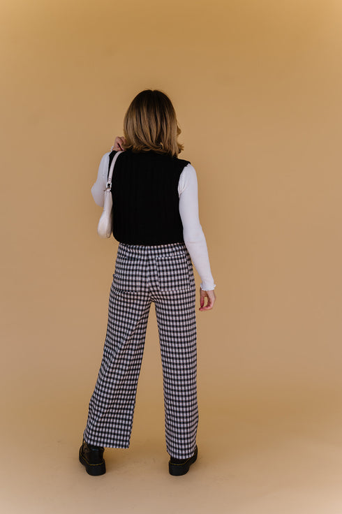 Fall Mood Checked Pant *SELL OUT RISK*