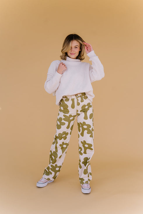 Floral Avenue Pants