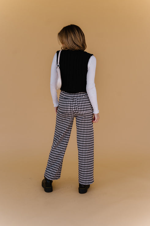 Fall Mood Checked Pant *SELL OUT RISK*