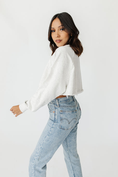 Sunday Brunch Pullover // Cloud