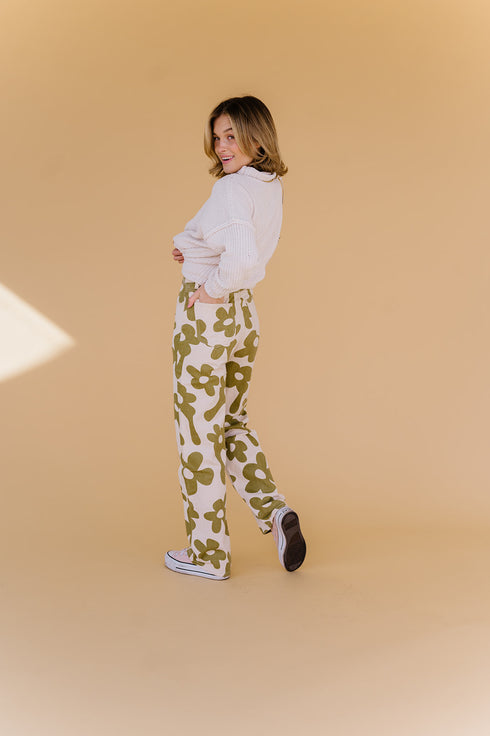 Floral Avenue Pants