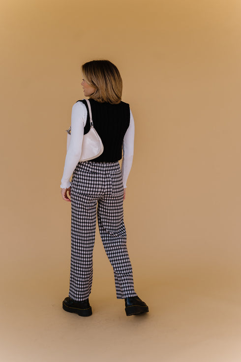 Fall Mood Checked Pant *SELL OUT RISK*