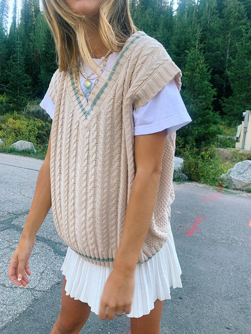 Cloud Nine Knit Vest *RESTOCKED*