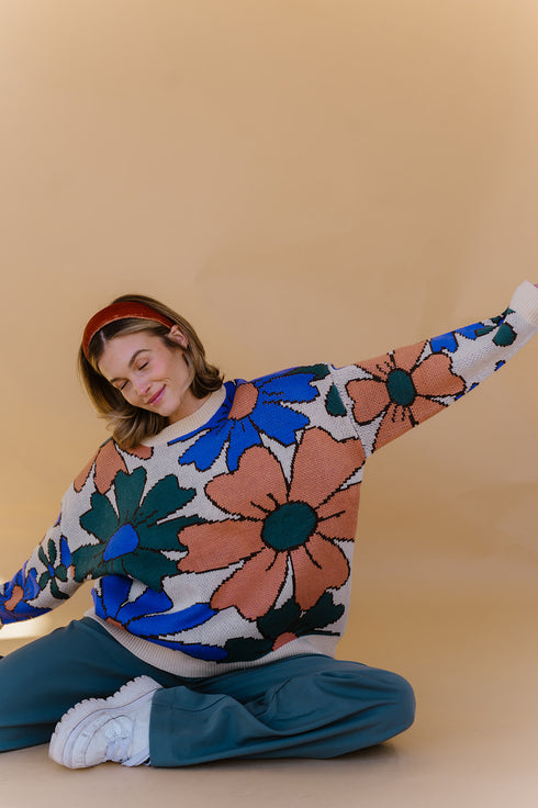 ILYSB Floral Sweater