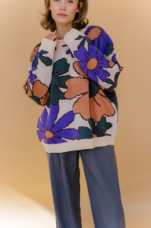 ILYSB Floral Sweater