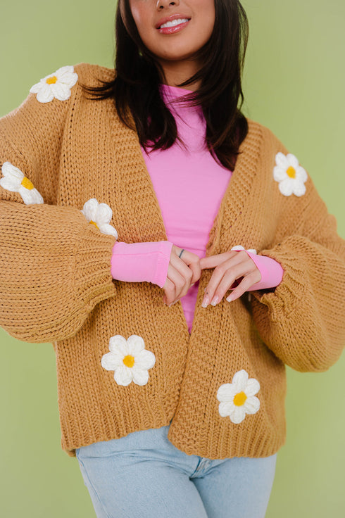 Daisy Baby Cardigan