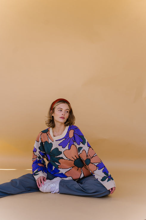 ILYSB Floral Sweater