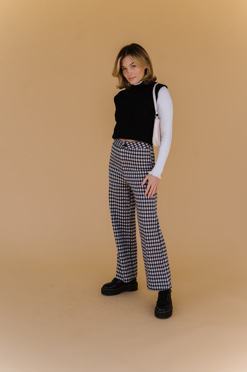 Fall Mood Checked Pant *SELL OUT RISK*