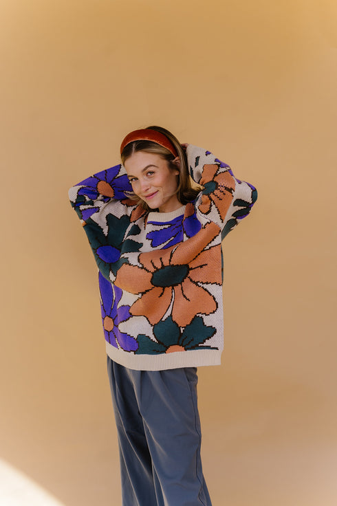 ILYSB Floral Sweater
