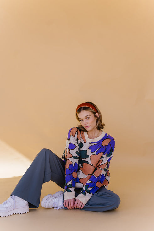 ILYSB Floral Sweater