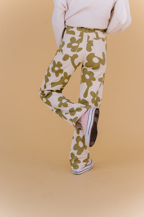 Floral Avenue Pants