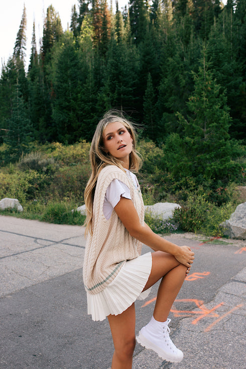 Cloud Nine Knit Vest *RESTOCKED*