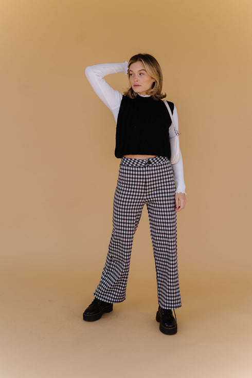Fall Mood Checked Pant *SELL OUT RISK*