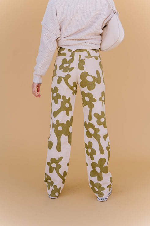 Floral Avenue Pants