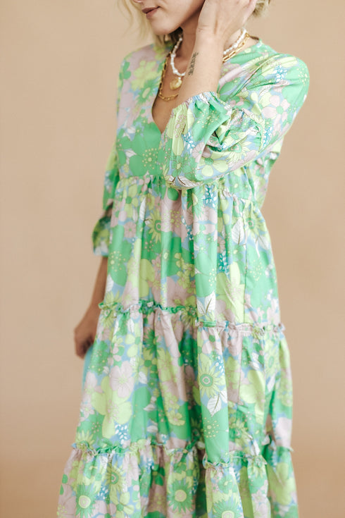 Secret Garden Midi Dress
